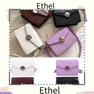 Ethel1 กระเป๋าถือ กระเป๋าสะพายไหล่ อเนกประสงค์ แฟชั่นเรียบง่าย