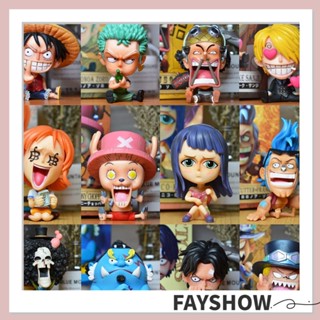 Fay โมเดลตุ๊กตาการ์ตูนญี่ปุ่น Sanji Nami Usopp Ace ขนาด 10 ซม.