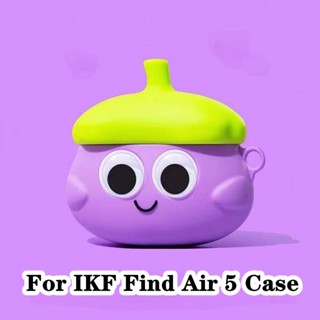 【จัดส่งด่วน】เคสหูฟัง แบบนิ่ม ลายการ์ตูนตลก สําหรับ IKF Find Air 5 IKF Find Air 5