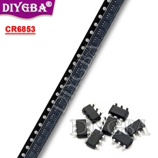 ชิปเซ็ต ไอซี CR6853 SOT-23 6853 SOT23-6 CR6853B SMD 10 ชิ้น