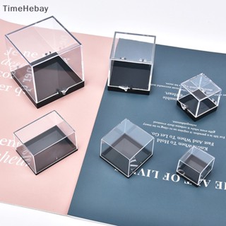 Timehebay กล่องเก็บเหรียญแร่ แบบใส 1 ชิ้น