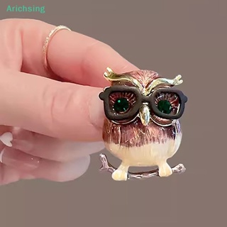 &lt;Arichsing&gt; เข็มกลัด รูปนกฮูก แฟชั่น เครื่องประดับลําลอง สําหรับผู้หญิง ลดราคา