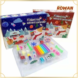 Rowans อุปกรณ์นับถอยหลัง ของขวัญคริสต์มาส 24 วัน สําหรับเซอร์ไพรส์