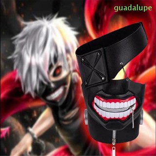 Guadalupe Kaneki Ken หน้ากากคอสเพลย์ อนิเมะ สุดเท่ สําหรับปาร์ตี้ฮาโลวีน