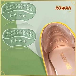 Rowans แผ่นซิลิโคนใส บรรเทาอาการปวดส้นเท้า ป้องกันการขัดถู สําหรับผู้หญิง