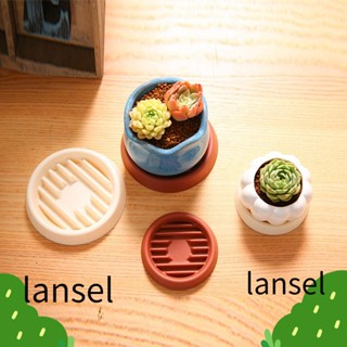 Lansel ฐานกระถางดอกไม้ ทนทาน สําหรับตกแต่งบ้าน สวน บอนไซ 5 ชิ้น