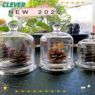 Clever โหลแก้วใส่เทียน รูปดอกไม้ 8 สี สําหรับตกแต่งบ้าน ห้องนอน DIY