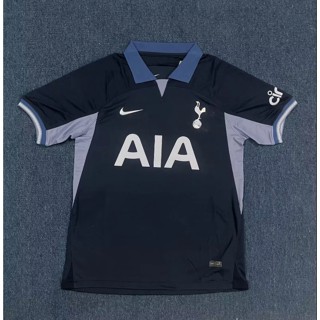 เสื้อกีฬาแขนสั้น ลายทีมชาติฟุตบอล Tottenham Hotspur Home and Away 2023-24 ชุดเหย้า