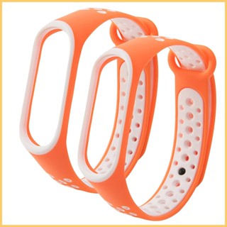 สายรัดข้อมือซิลิโคน กันน้ํา สีสันสดใส แบบเปลี่ยน สําหรับ Xiaomi Band 4 Xiaomi Band 4