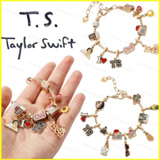 Yb3 Taylor Swift จี้สร้อยคอ สร้อยข้อมือแฟชั่น DIY BY3