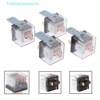 Trillioncatalpa รีเลย์ควบคุมรถยนต์ กันน้ํา 12v 24v 100a 4pin 5pin spdt TH