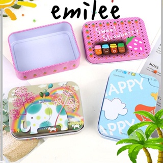 EMILEE ขวดโหลอลูมิเนียมดีบุก สําหรับใส่เทียน ตะปู 2 ชิ้น