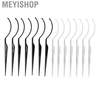 Meyishop Display Stick Fake Eye Lash Tool Durable Exquisite Craft Plastic for Beauty Salon Beautician