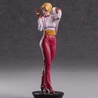 9.9 เหนื่อยมากJoan-king of Fighters-king [ต้องทําสีเอง] แม่พิมพ์ฟิกเกอร์ GK สีขาว 12k (22 ซม.) IIBQ