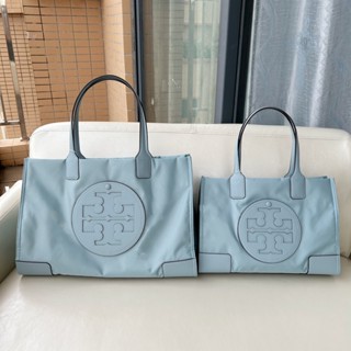 Tory burch TB Ella กระเป๋าถือ ผ้าไนล่อน 2 ขนาด 87116