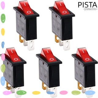 PISTA สวิตช์ไฟ 3Pins 2 ตําแหน่ง KCD3-102N 20A 125V สําหรับเรือ 5 ชิ้น