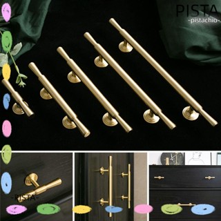 Pista มือจับตู้เสื้อผ้า สีทอง สไตล์ยุโรป โมเดิร์น สําหรับห้องครัว