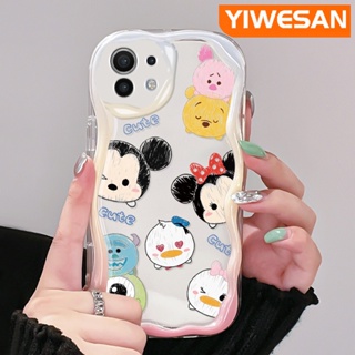 เคสโทรศัพท์มือถือ แบบใส กันกระแทก ลายการ์ตูนมิกกี้ มินนี่เมาส์ สีสันสดใส สําหรับ Xiaomi 12T Pro 11 Lite 5G NE 12 Lite