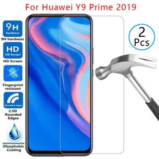 กระจกนิรภัย ป้องกัน สําหรับ huawei y9 prime 2019 case cover on hawei huwei y 9 9y y9prime เคสโทรศัพท์ 360