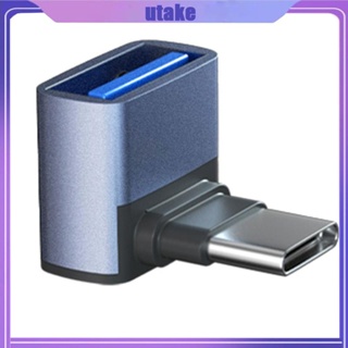 Utake อะแดปเตอร์แปลงชาร์จ Type C ตัวผู้ เป็น USB 3 0 ตัวเมีย ความเร็วสูง