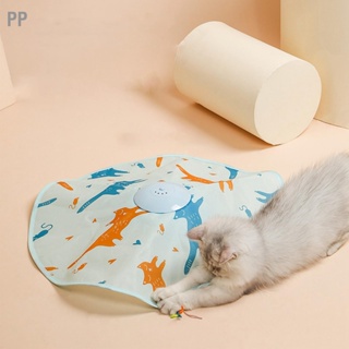  PP Catch The Tail Cat Toy Fun เสียงอัจฉริยะที่เปิดใช้งานการเหนี่ยวนำอิเล็กทรอนิกส์แบบปกปิด Motion ของเล่นรุ่นแบตเตอรี่