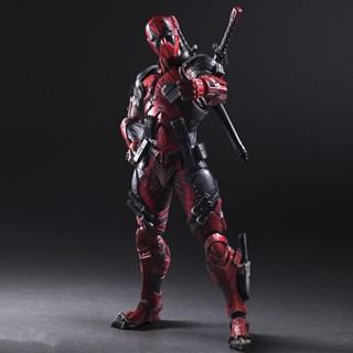 โมเดลฟิกเกอร์ Deadpool Super Hero Wade Winston Wilson BJD ขนาด 26 ซม. ของเล่นสะสม สําหรับตกแต่งชั้นวางหนังสือ