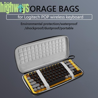 กระเป๋าเก็บคีย์บอร์ด กันน้ํา สําหรับ Logitech POP [highways.th]