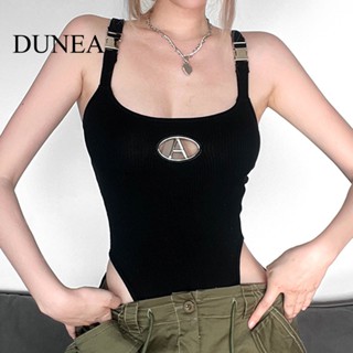 Dunea ชุดจั๊มสูท ฐานกลวง เซ็กซี่ สําหรับผู้หญิง