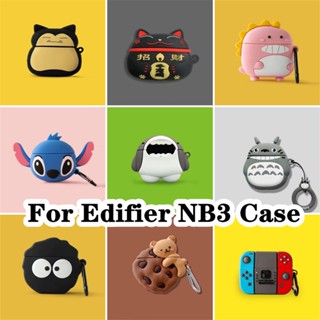 【คุณภาพสูง】เคสหูฟัง แบบนิ่ม ลายการ์ตูน สําหรับ Edifier NB3 Edifier NB3