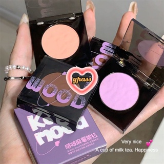 CYREAL CYREAL Keke Mood Bobo Mochi Blush Plate Womens Makeup Brightens The Atmosphere Color Blush Cream For Beginners