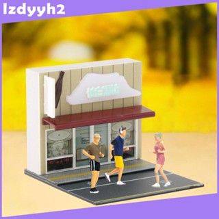 [Lzdyyh2] โมเดลไดโอราม่า 1:64 สําหรับตกแต่งบ้านตุ๊กตา