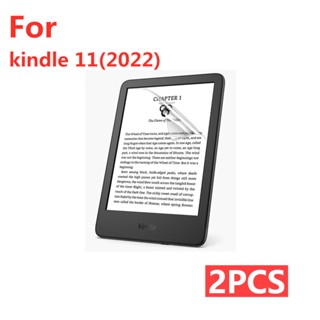 2 ชิ้น ฟิล์มกระจกนิรภัยกันรอยหน้าจอแท็บเล็ต HD สําหรับ For Kindle 11 2022