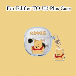 【ของแท้】เคสหูฟัง แบบนิ่ม ลายการ์ตูน สําหรับ Edifier TO-U3 Plus TO-U3 Plus