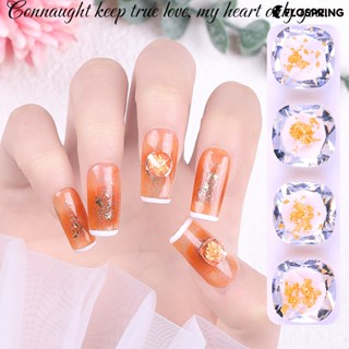 Flospring ดอกสว่านเรซิ่น 3D กันน้ํา สําหรับตกแต่งเล็บ DIY 50 ชิ้น
