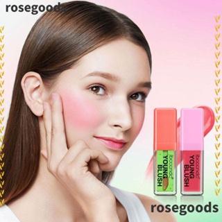 Rosegoods1 บลัชออน ไฮไลท์เนื้อลิขวิด เปลี่ยนสีได้ ติดทนนาน