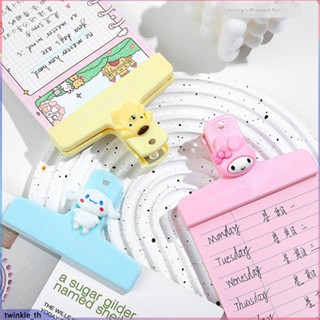 【ready Stock】sanrio Clip Large Multi Functional Test Paper Clip คลิปบิล คลิปเก็บบิล (twinkle.th)