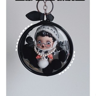 กล่องเก็บของ pvc แบบใส ลาย Mystery popmart Baby Bag สําหรับตั้งโชว์