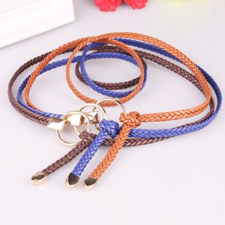 New ladys thin belt hand-woven fine belt dress decoration all-purpose leisure belt wholesale 617