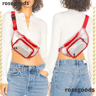 Rosegoods1 กระเป๋าคาดเอว กระเป๋าเป้สะพายหลัง ปรับได้ กระเป๋ากีฬา