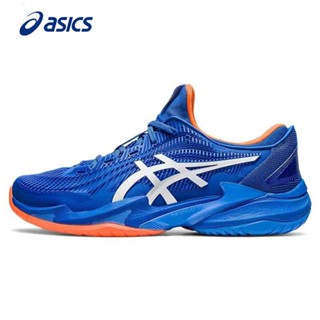 Asics COURT FF3 NOVAK Djokovic รองเท้าผ้าใบลําลอง สําหรับผู้ชาย เหมาะกับการเล่นเทนนิส 1041A361-960