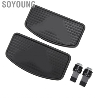 Soyoung Footrest Pads  Motorcycle Rear Floorboard  Slip Rustproof 1 Pair for VL400 VL800 C50