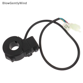 Blowgentlywind 3 In1 สวิตช์ไฟเลี้ยว 22 มม. สําหรับรถจักรยานยนต์ สกูตเตอร์ไฟฟ้า