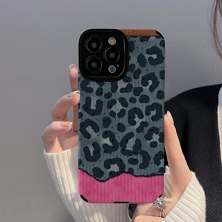 เคสโทรศัพท์มือถือ แบบนิ่ม พิมพ์ลายเสือดาว กันกระแทก สําหรับ Apple Iphone 13Pro 14Pro 11 Xsmax 12Pro 8P