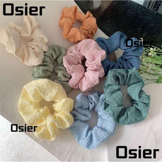 Osier1 ยางรัดผมหางม้า แบบยืดหยุ่น สีแคนดี้ สําหรับเด็กผู้หญิง