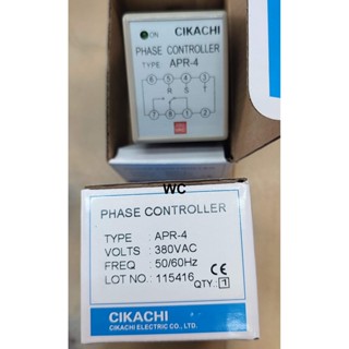 Cikachi Reversal Relay APR-4 380V Phaseชิกาชิ รุ่นAPR-4 380VAC เฟสคอนโทรลเลอร์ ป้องกันอุปกรณ์เสียหาย กันไฟตก มาพร้อมซ...