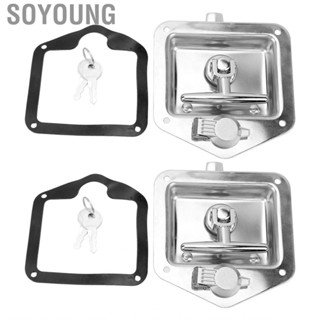 Soyoung Truck Tool Box  T Handle for Camper RV Trailer Door