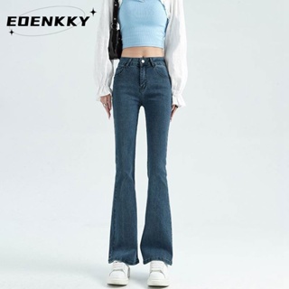 EOENKKY กางเกงขายาว กางเกงยีสน์ผู้หญิง ทรงหลวม ๆ ตรง Retro Hip Hop Pants 2023 NEW Style  ทันสมัย ทันสมัย พิเศษ Stylish A97L3GM 36Z230909