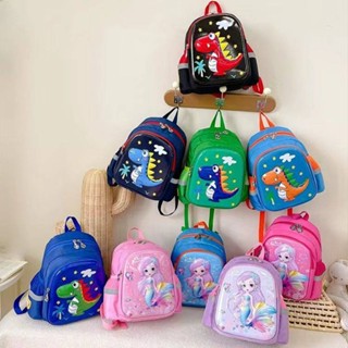 Kindergarten Backpack Female 3-Year-Old 5-Year-Old Cute Baby Small Middle Class Cartoon Mermaid Backpack Girl Children Backpack 9gsM