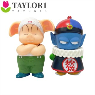 Taylor1 ฟิกเกอร์ Dragon Ball Z สําหรับตกแต่งคริสต์มาส ฟิกเกอร์ Popo Uron Oolong Son Goku ขนาด 15-16 ซม. สําหรับเก็บสะสม