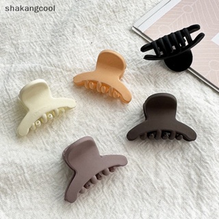 Shakangcool กิ๊บติดผมน่ารัก สีพื้น สไตล์เกาหลี สําหรับผู้หญิง 10 ชิ้น SGL